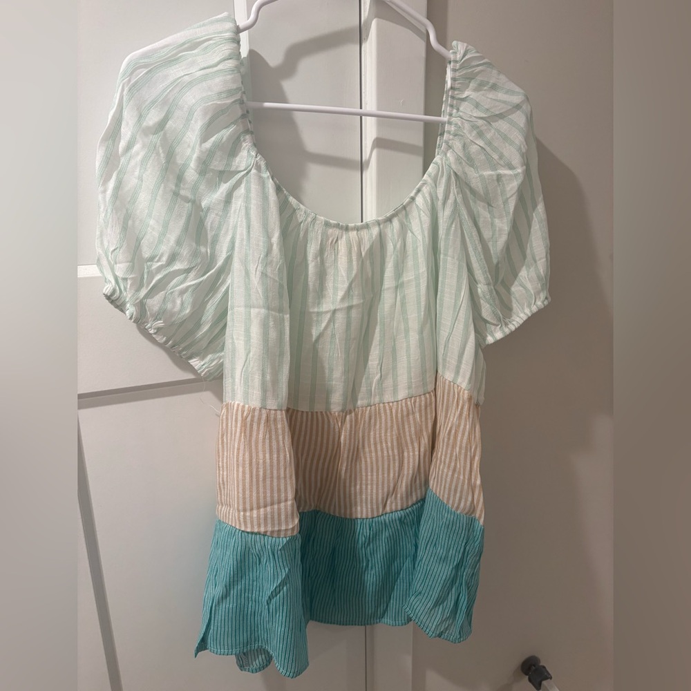 Perch By Blu Pepper Blouse Top Size 1XL NEW - Picture 9 of 9